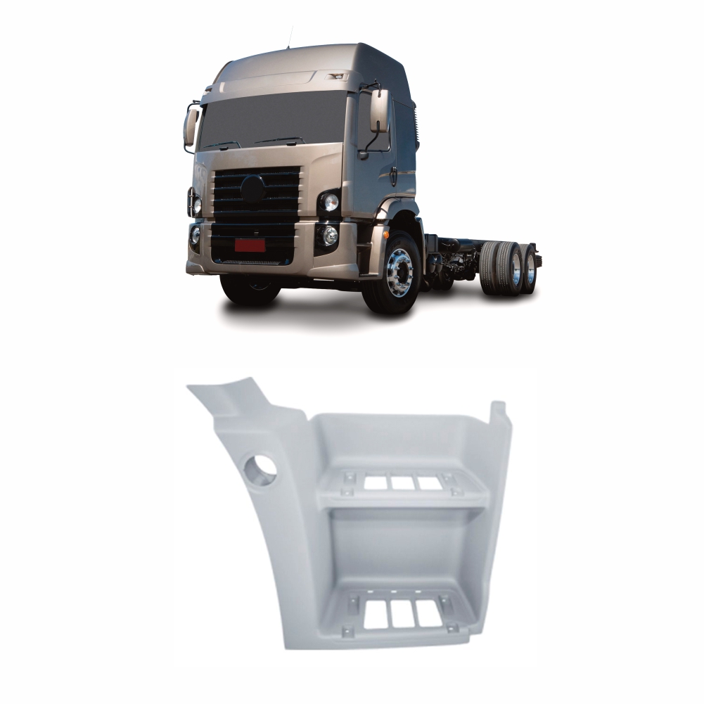 Estribo Caminhão Volkswagen Constellation Após 2006 (2 Degraus) Lado Direito RTM - 2S282164